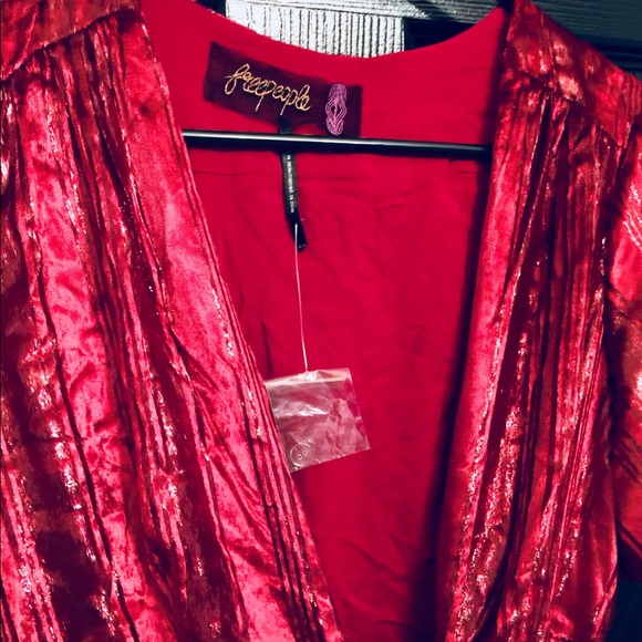 🌹[Free people] Velvet Metallic dress🌹 - Picture 5 of 8